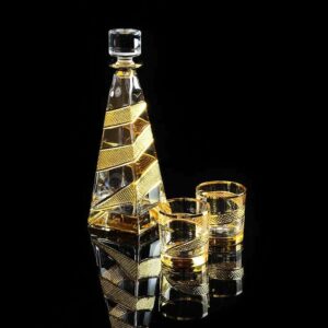 IDALGO Комплект для виски: графин + 2 стакана
