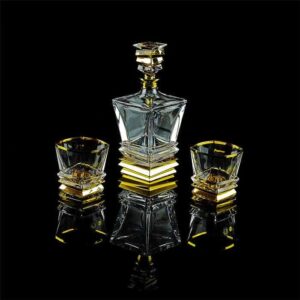 VIKONT Комплект для виски: графин + 2 стакана