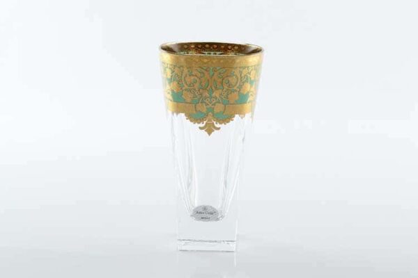 Natalia Golden Turquoise D. Набор стаканов для воды 380 мл Astra Gold (6 шт) farforhouse