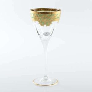 Natalia Golden Turquoise D. Набор бокалов для вина 250 мл Astra Gold (6 шт) farforhouse