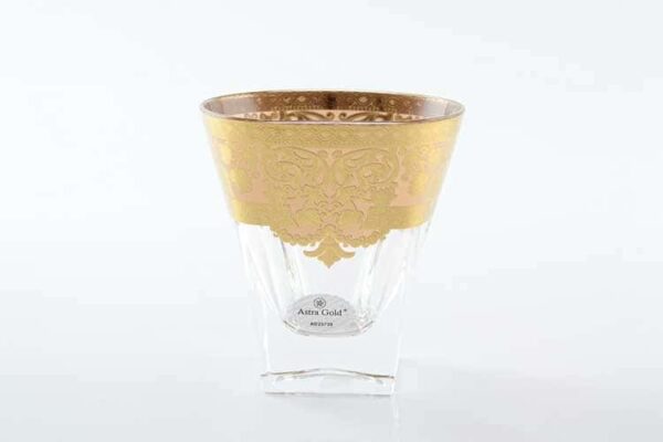 Natalia Golden Ivory Decor Набор стаканов для виски 200 мл Astra Gold (6 шт) farforhouse