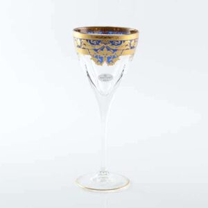Natalia Golden Blue Decor Набор бокалов для вина 250 мл Astra Gold (6 шт) farforhouse