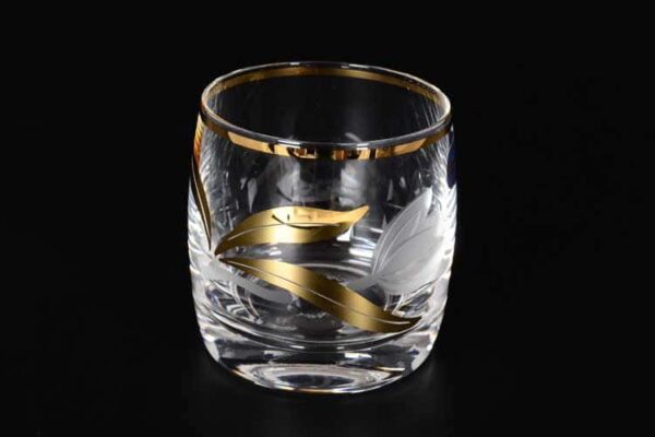 Идеал Матовый тюльпан Набор стаканов для воды Bohemia Crystal 230 мл 6 шт farforhouse