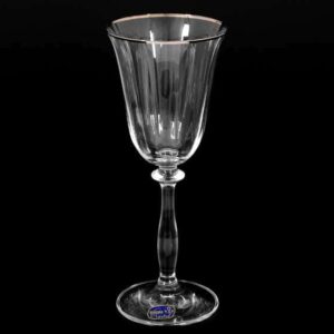 Кристалекс платина Набор бокалов для вина 185 мл Bohemia Crystal (6 шт) farforhouse