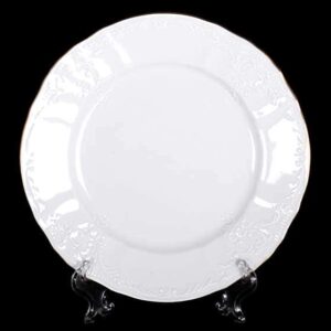 Белый узор Е-М Набор тарелок 17 см Jeremy farforhouse