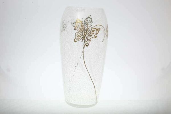 Егерманн бабочки белая Цветочница 40 см farforhouse