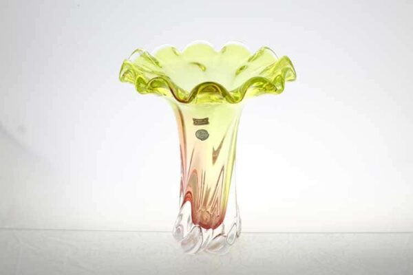 Егерманн салатовая Ваза для цветов 30 см farforhouse