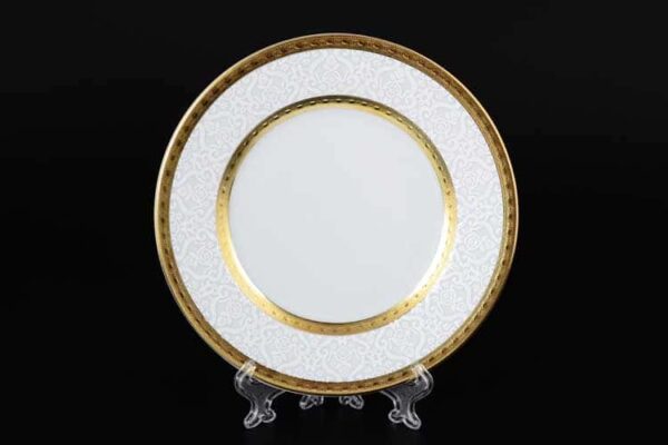 Constanza Diamond White Gold Набор тарелок 17 см Falken farforhouse