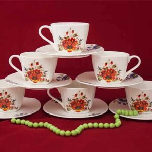 Варвара Костяной фарфор АККУ набор чайных пар на 6 перс. farforhouse