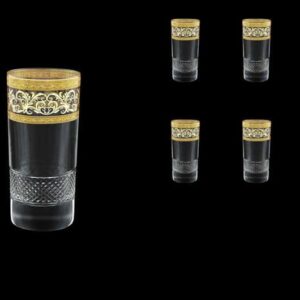 Fiesole Allegro Golden Light Decor Набор стаканов для воды 360 мл Astra Gold (6 шт) farforhouse