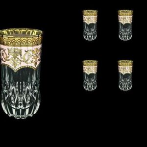 Adagio Floras Empire Golden Ivory Decor Набор стаканов для воды 400 мл Astra Gold (6 шт) farforhouse