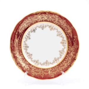 Красный лист Набор тарелок 24 см Sterne porcelan farforhouse