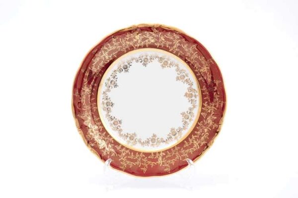Красный лист Набор тарелок 24 см Sterne porcelan farforhouse