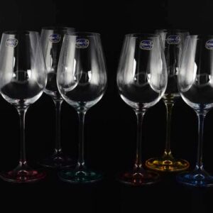 Виола Набор бокалов для вина Bohemia Crystal 250 мл farforhouse