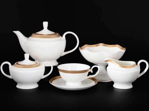 Азалия Чайный сервиз на 12 персон 28 предметов Royal Classics farforhouse