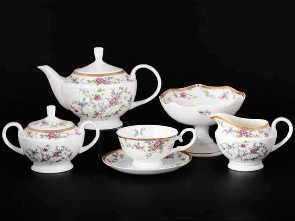 Сад цветов Чайный сервиз на 12 персон 28 предметов Royal Classics farforhouse