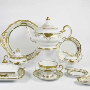 Симфония Золотая Сервиз чайный Weimar на 6 персон 30 предметов farforhouse