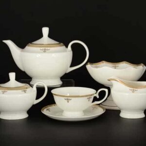Ампир Чайный сервиз на 12 персон 30 предметов Royal Classics farforhouse