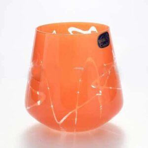 Sandra Набор стаканов для виски 290 мл Кристалекс (6 шт) оранж farforhouse