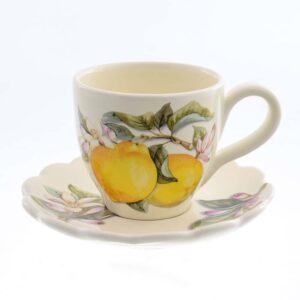 Набор чайный Лимоны Caroline Artigianato 2 предмета farforhouse