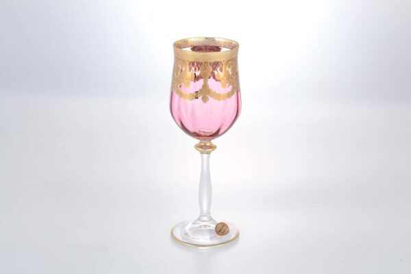 Набор бокалов для вина Veneziano Color 220мл Art Decor farforhouse