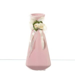 Ваза для цветов 16 см Royal Classics розовая farforhouse