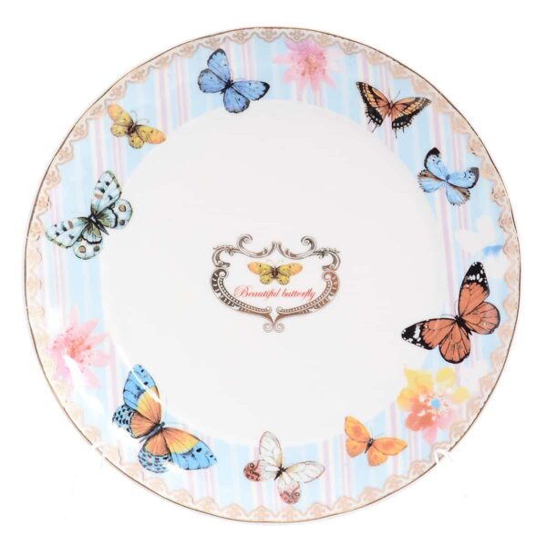Набор тарелок 19см Beautiful Butterfly Royal Classics(6 шт) farforhouse