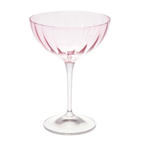 Набор фужеров для шампанского Kate Crystalex розовые 210мл(6 шт) farforhouse