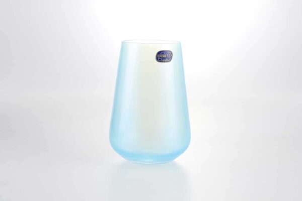 Набор стаканов для воды Crystalex Bohemia голубые (6 шт) farforhouse