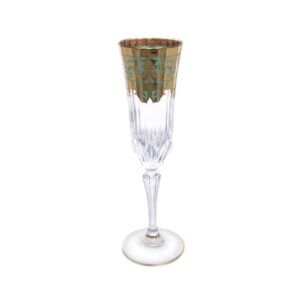 Набор фужеров для шампанского Astra Gold Natalia Golden Turquoise D. 180мл(6 шт) farforhouse