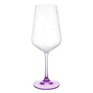 Набор бокалов для вина Bohemia Цветные ножки 450мл (6 шт) farforhouse