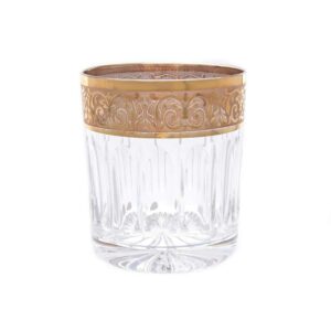 Набор стаканов для воды Bohemia Max Crystal Золото 320мл(6 шт) farforhouse