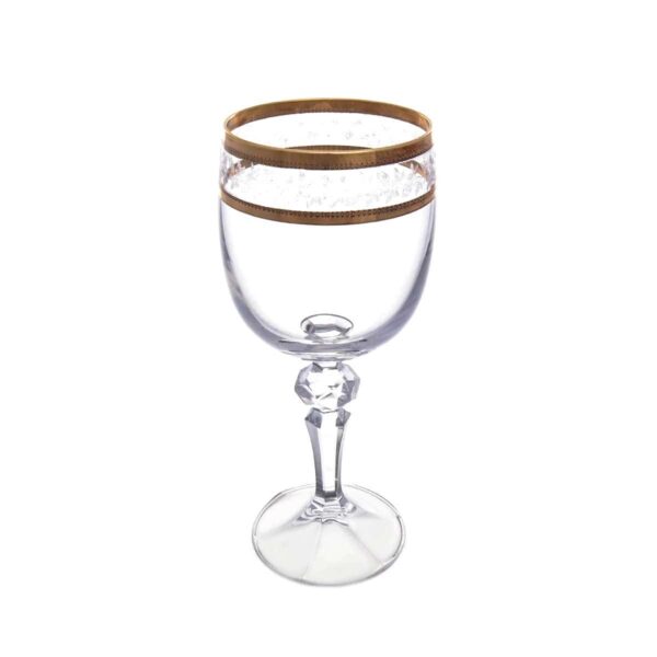 Золотой лист MIREL Набор бокалов для вина Crystalite 220 мл (6 шт) farforhouse