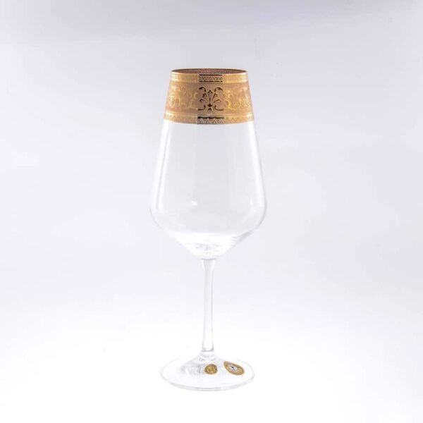 Набор бокалов для вина Crystalite Bohemia Смальта 550мл (6 шт) farforhouse