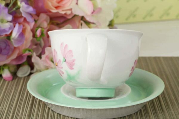 Чайная чашка с блюдцем 350 мл Келт Цветочная коллекция Леандер 310D farforhouse