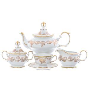 Чайный сервиз Queens Crown на 6 персон 15 предметов farforhouse