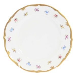 Набор тарелок Queens Crown Мелкие цветы 25 см farforhouse