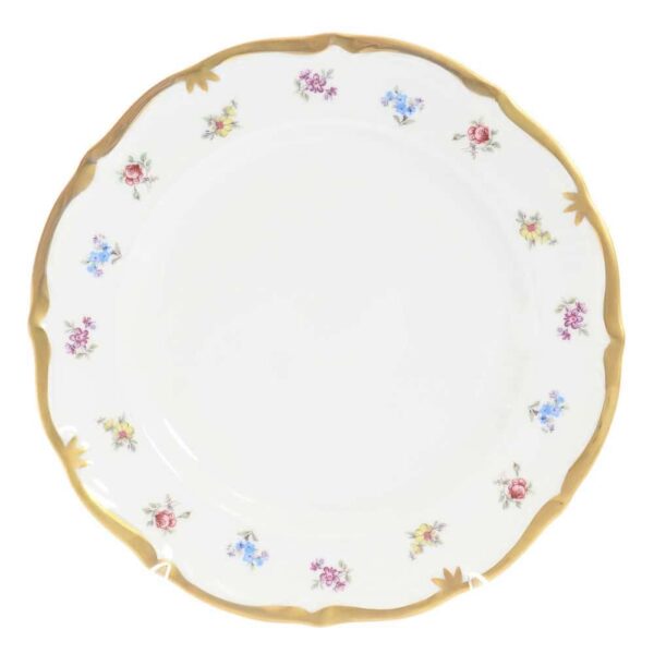 Набор тарелок Queens Crown Мелкие цветы 25 см farforhouse