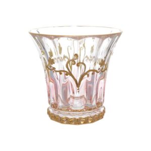 Набор стаканов для виски Wellington Evpas Pink Star Crystal 300 мл (6 шт) farforhouse