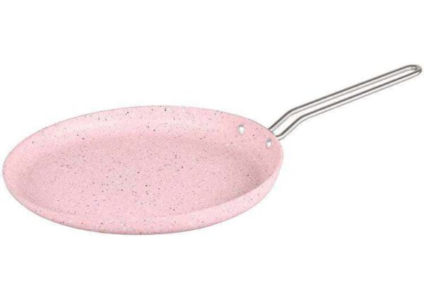 Сковорода блинная 24 см с а/п покрытием розовый