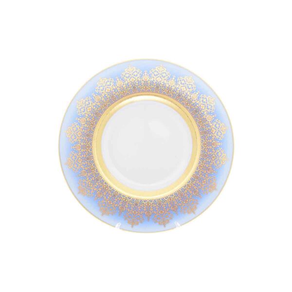 Набор тарелок Falkenporzellan Constanza Marakesh Blue Gold 29 см (6шт) farforhouse