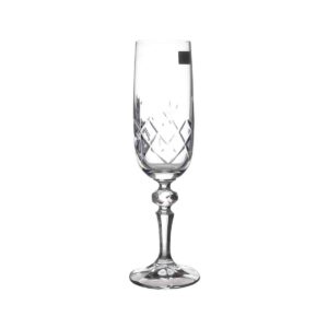 Набор бокалов для шампанского Crystalite Bohemia MIREL декор 180 мл(6 шт) farforhouse