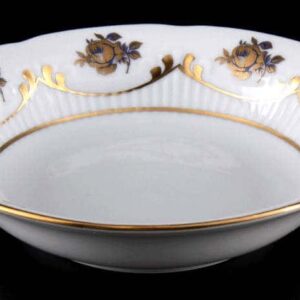 Венеция Роза голубая Набор салатников Bavarian Porcelain 13 см farforhouse