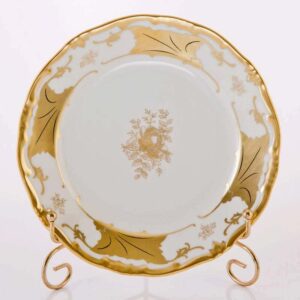 Кленовый лист белый Набор тарелок Weimar Porzellan 19 см farforhouse