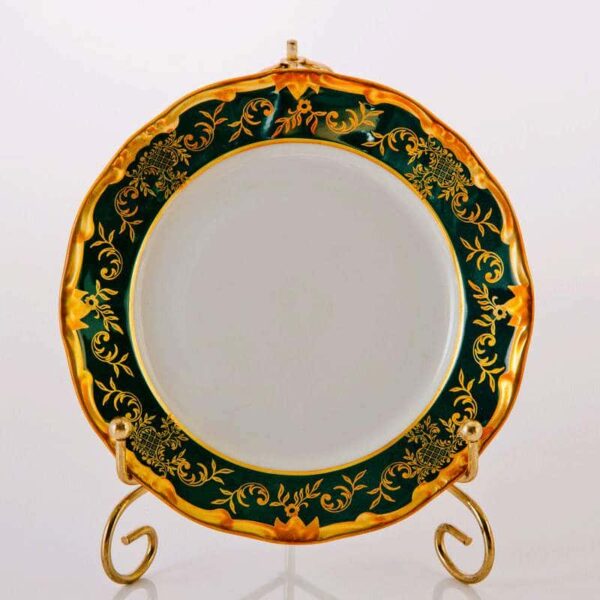 Ювел зеленый Набор тарелок Weimar Porzellan 15 см farforhouse
