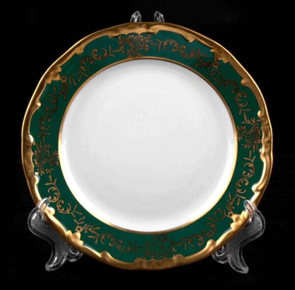 Ювел зеленый Набор тарелок Weimar Porzellan 17 см farforhouse