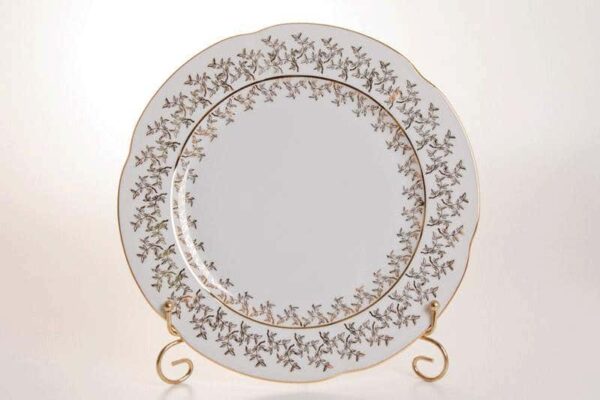 Мария Лист белый Набор тарелок Bavarian Porcelain 27 см farforhouse