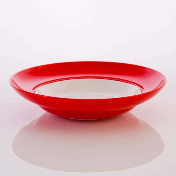 Вехтерсбах красный Набор тарелок 23 см из фарфора farforhouse