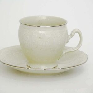 Бернадот Ивори Набор для чая на 6 персон 12 предметов высокие farforhouse