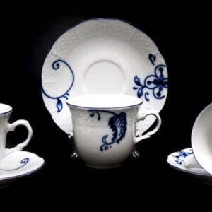 Натали Чайные чашки с блюдцами Thun на 6 персон 12 предметов farforhouse
